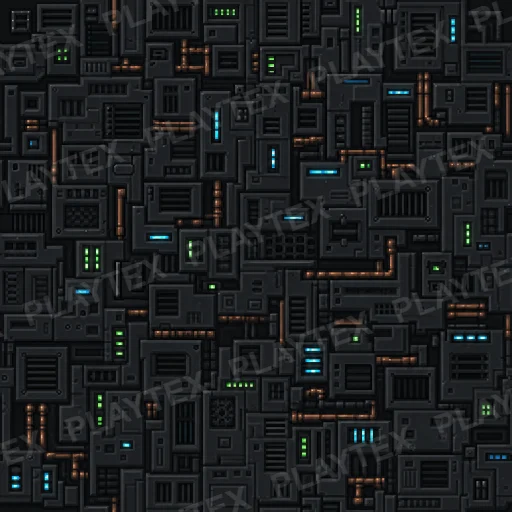 Pixel-Art Metal Texture