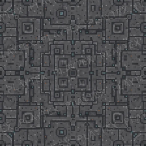 Dark Gray Geometric Pattern Sci Fi Panel Composite Texture