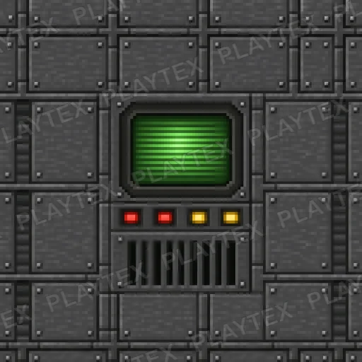 Dark Gray Industrial Geometric Metal Texture