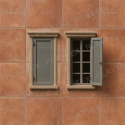 Reddish-Brown Facade Brick Masonry Texture