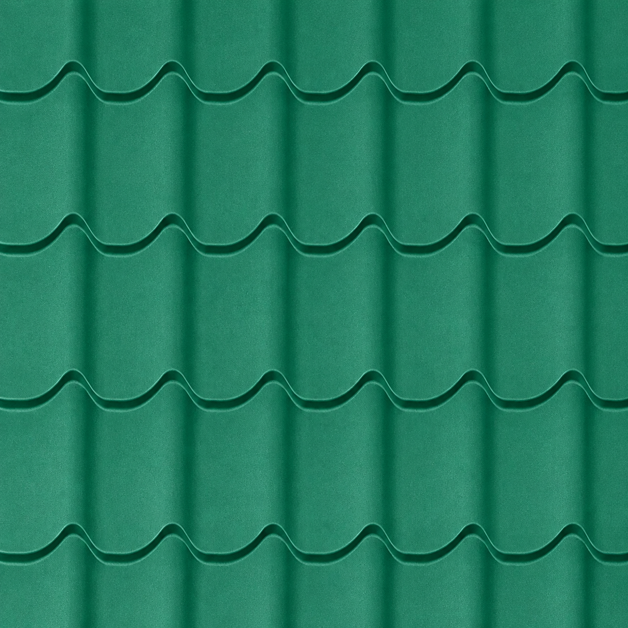 Painted Teal Ribbed Corrugated Metal Roofing Texture preview showing a stylized metal texture