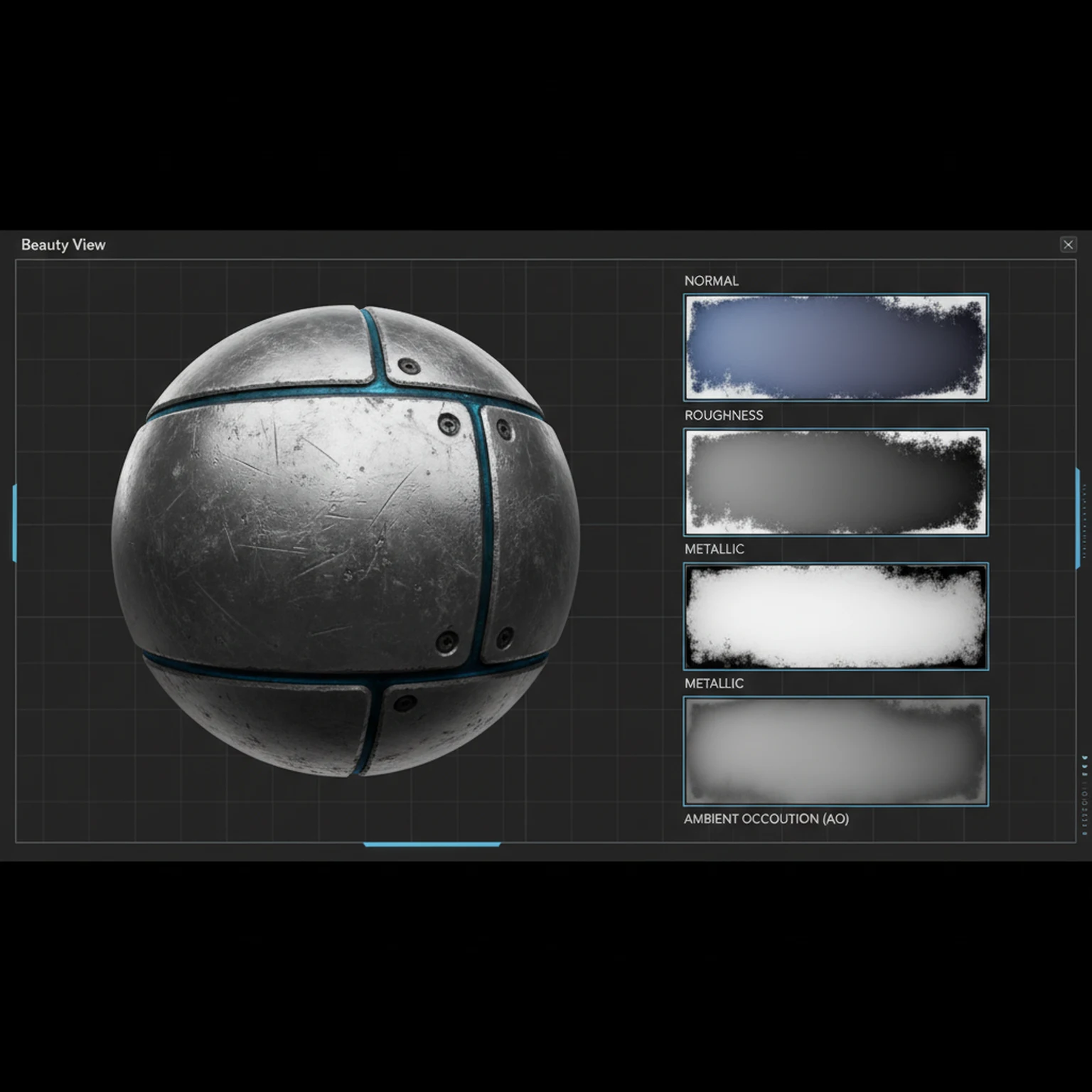 PBR Map Generator Guide for Game Materials visual walkthrough for Output Review: Normal should feel stable, Roughness should match story, Metallic should stay believable
