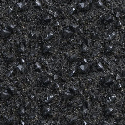 Crystal Ore Dark Gray Texture preview showing a rough stone texture