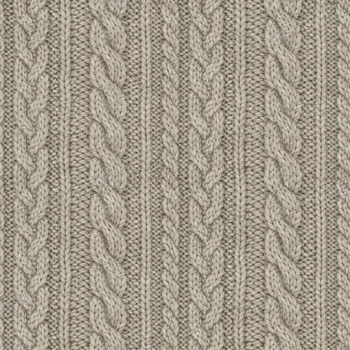Vertical Cable Knit Pattern Texture preview showing a game-ready fabric texture