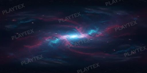 Space Nebula Sky Hdrisphere HDRI Sphere preview showing a environment HDRI hdri sphere