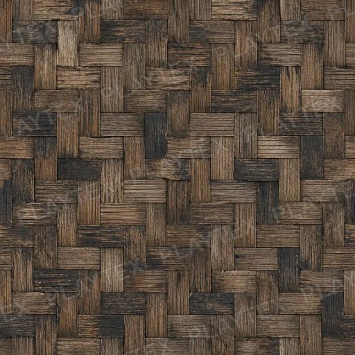Rustic Woven Wood Parquet Texture preview showing a natural wood texture