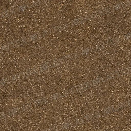 Warm Brown Fine Gravel Soil Texture preview showing a rough ground texture