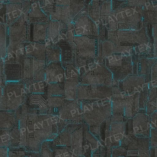 Weathered Sci-Fi Panel Dirty Edges Futuristic High Texture preview showing a worn sci-fi texture