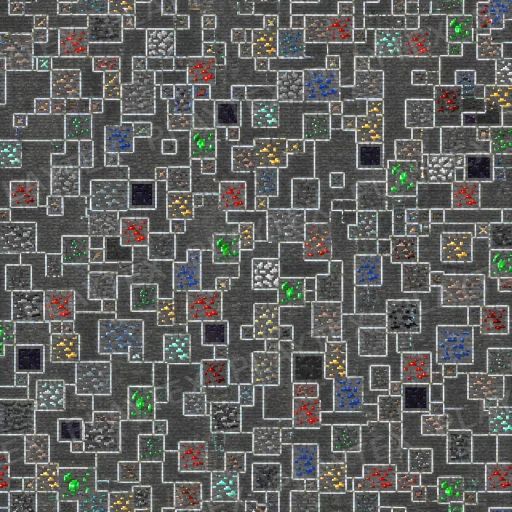 Want Pack Bedrock Edition That Makes Ray Texture preview showing a natural stone texture