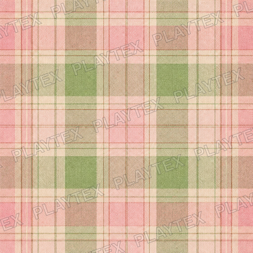 Pastel Pink Green Tartan Use Photoreal Workflow Texture preview showing a game-ready fabric texture