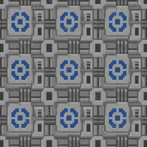 Linking Card Minecraft Item Portals Texture preview showing a game-ready ceramic texture