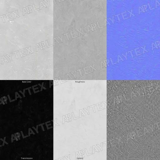 Highly Realistic Transparent Glass Drinking Glasses Texture preview showing a industrial glass texture