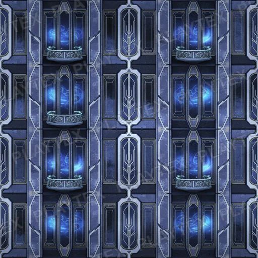 Sci-Fi Panel Wall Texture 6 preview showing a industrial sci-fi texture
