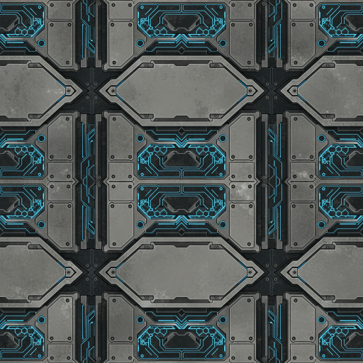 Sci-Fi Panel Texture 24 preview showing a industrial sci-fi texture