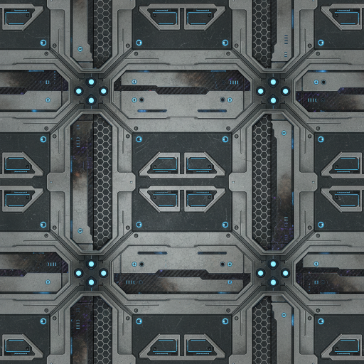 Sci-Fi Panel Texture 26 preview showing a industrial sci-fi texture