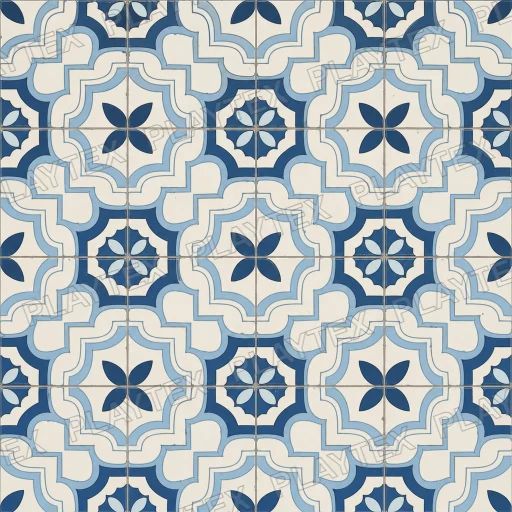 Ceramic Tile Texture 6 preview showing a game-ready stone texture