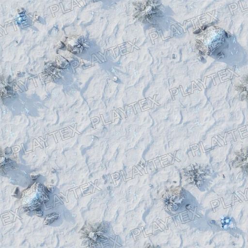 Rough Snow Texture 3 preview showing a rough ground texture