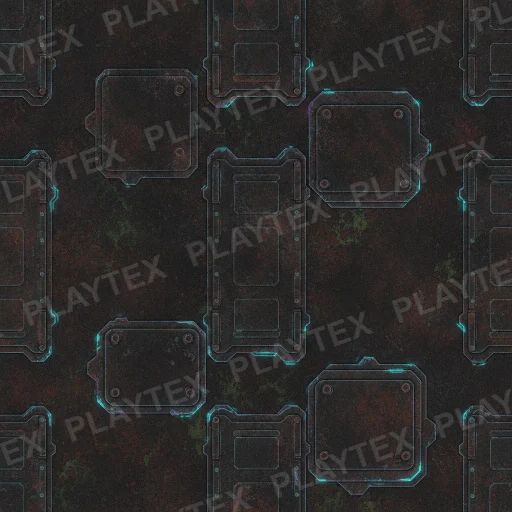 Metal Texture 3 preview showing a industrial sci-fi texture
