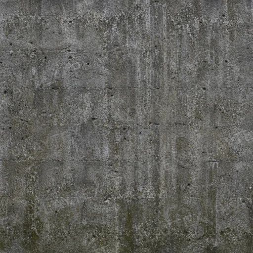 Realistic Aged Concrete Massive Underground Flood Gate Texture preview showing a worn concrete texture