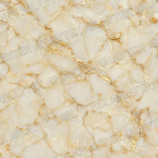 Ivory Marble With Branching Gold Veins Texture preview showing a polished marble texture