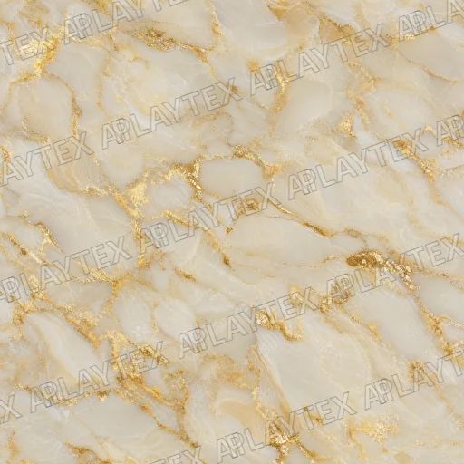 Ivory Marble With Broad Gold Veins Texture preview showing a polished marble texture