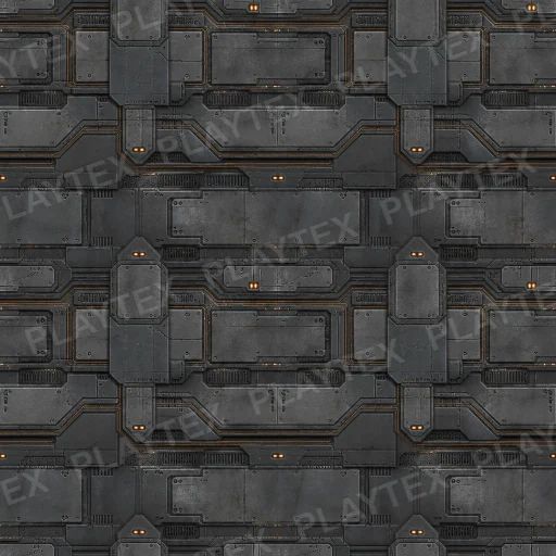 Sci-Fi Texture preview showing a industrial sci-fi texture