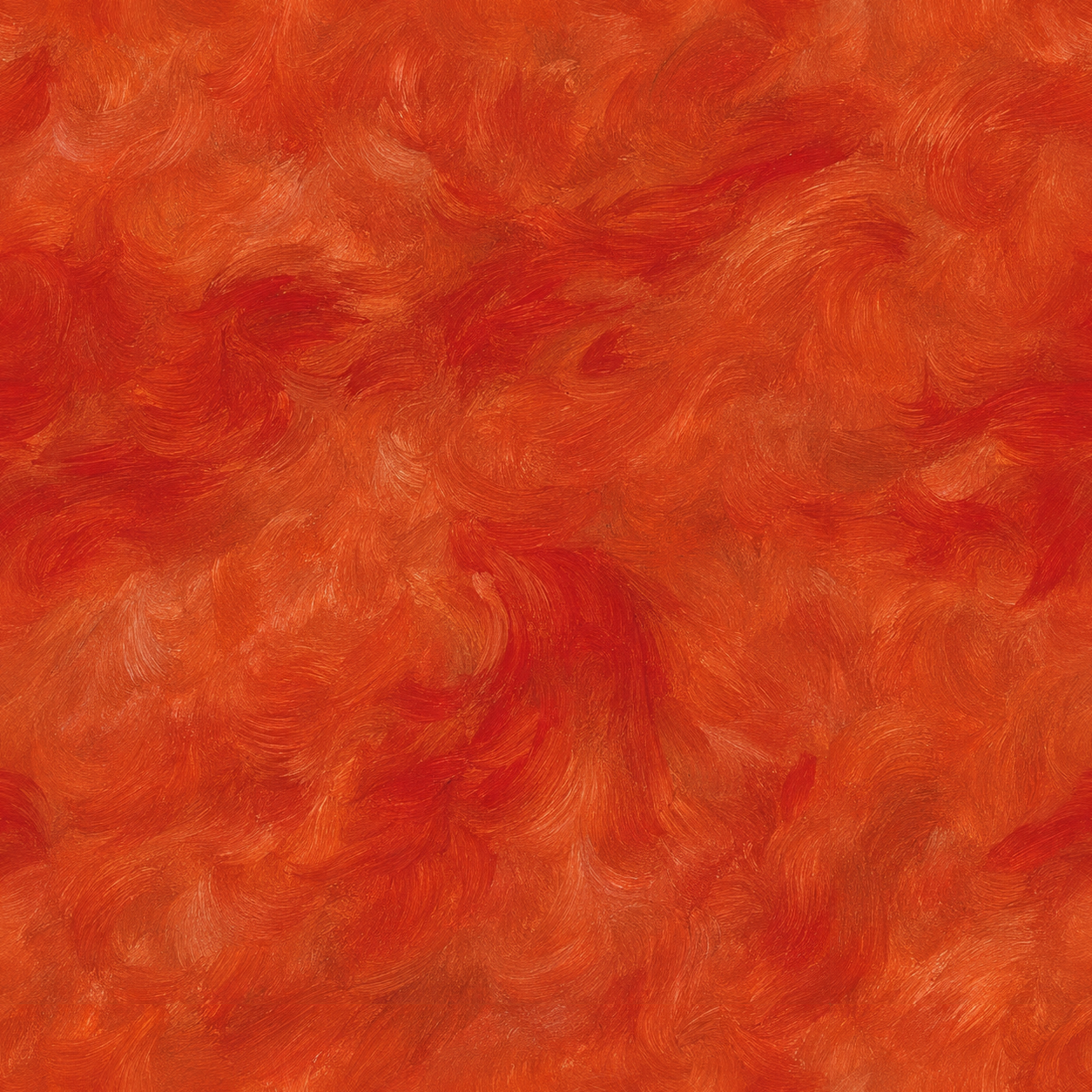 Fiery Orange Swirling Brushstroke Texture preview showing a stylized UI texture