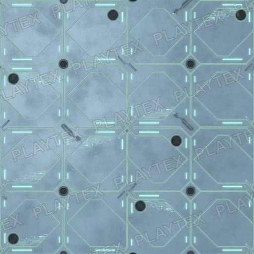 Sci-Fi Panel Texture 16 preview showing a industrial sci-fi texture