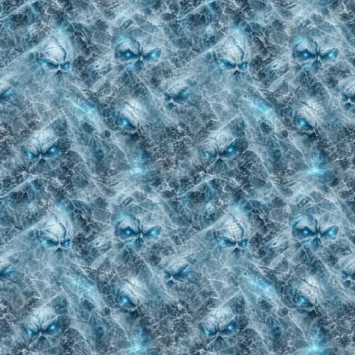 Icy Ghost Gray Texture preview showing a rough snow texture