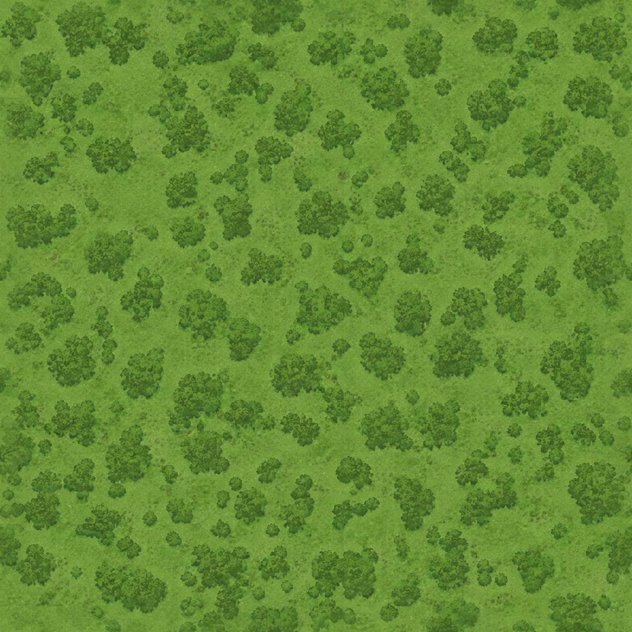 Stylized Lime Green Mossy Ground Texture preview showing a stylized ground texture