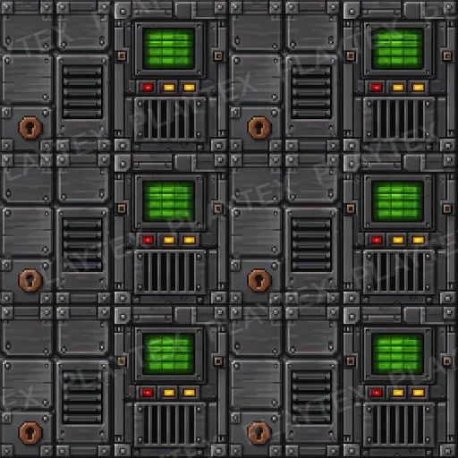 Gritty Industrial Metal Surface Texture preview showing a industrial sci-fi texture