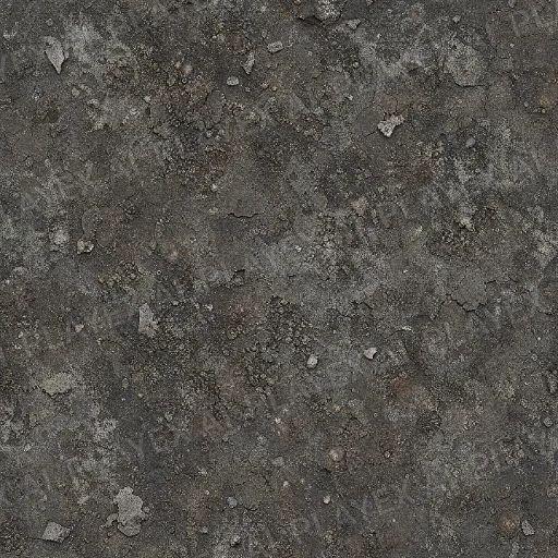Universal Tile Texture preview showing a game-ready debris texture