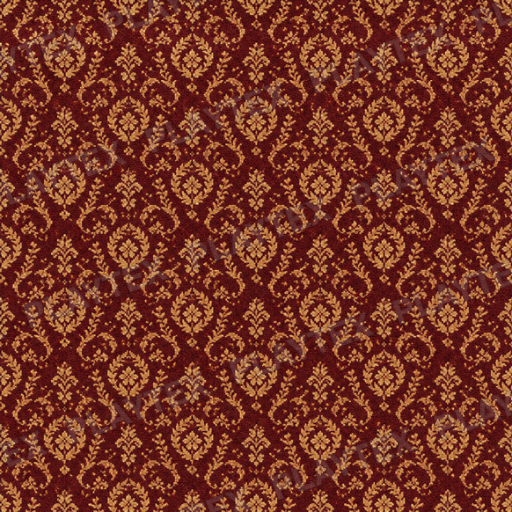 Weathered Yellow Maroon Carpet Texture preview showing a worn fabric texture