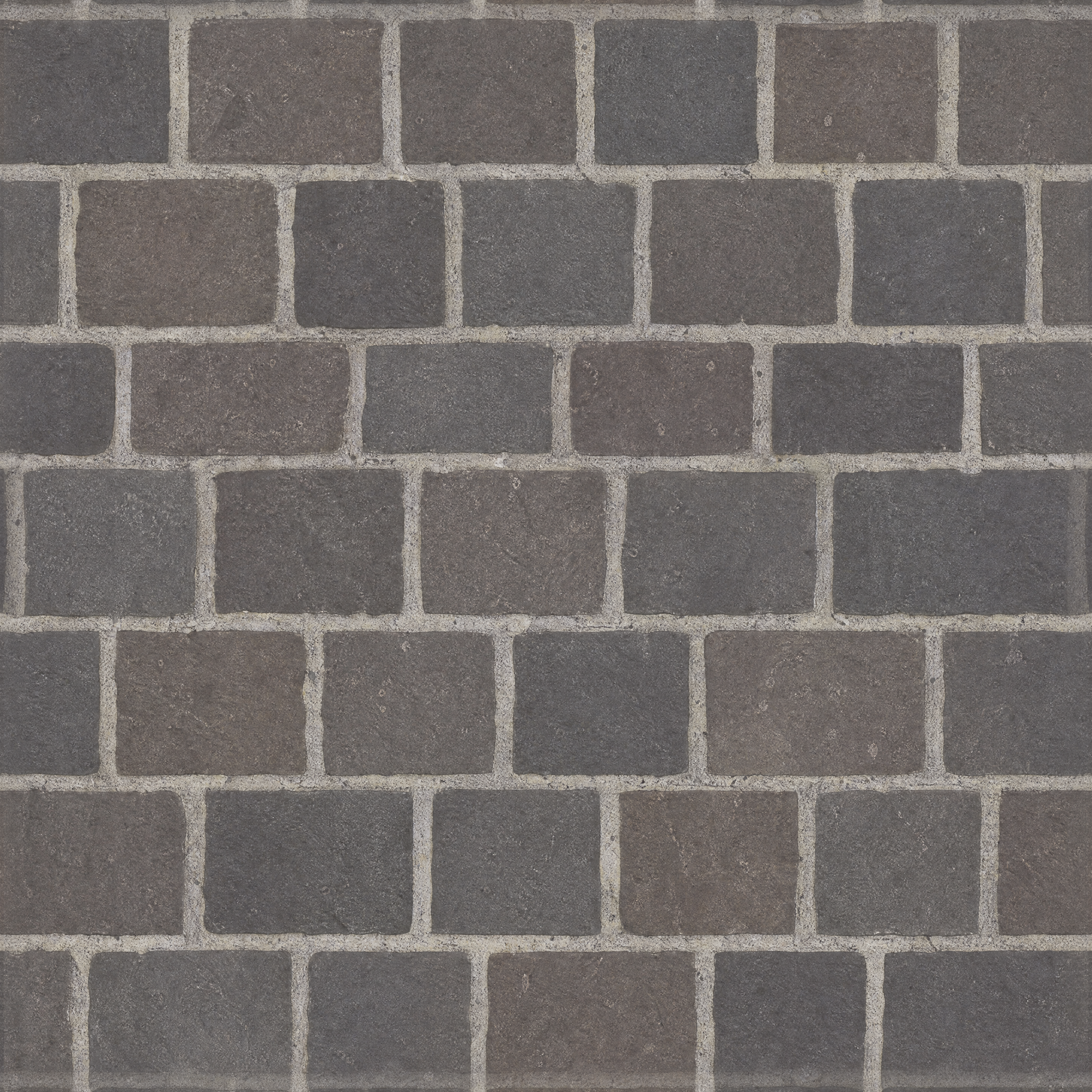 Medium Gray Running-Bond Brick Texture preview showing a game-ready brick texture