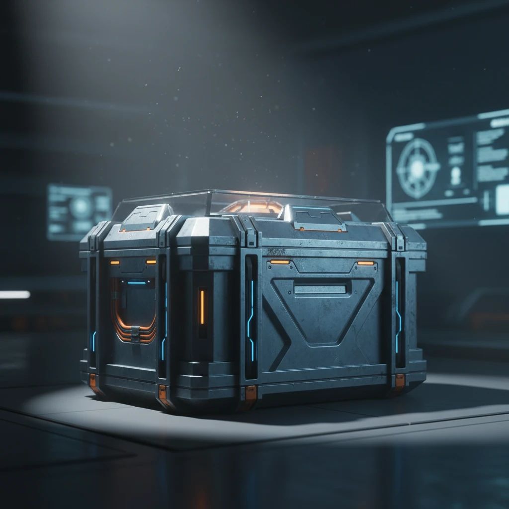 A 3D model rendered in a game engine, showcasing high-fidelity PBR materials generated by PLAYTEX.
