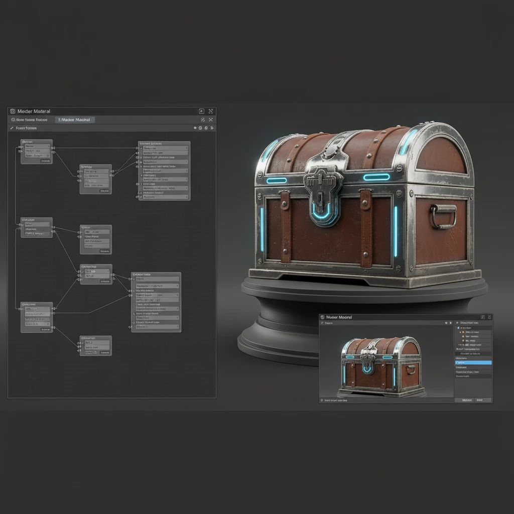 Image to PBR: Transforming Photos into Production-Grade Game Assets supporting production visual